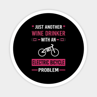 Wine Drinker Electric Bicycle E Bike Ebike Magnet